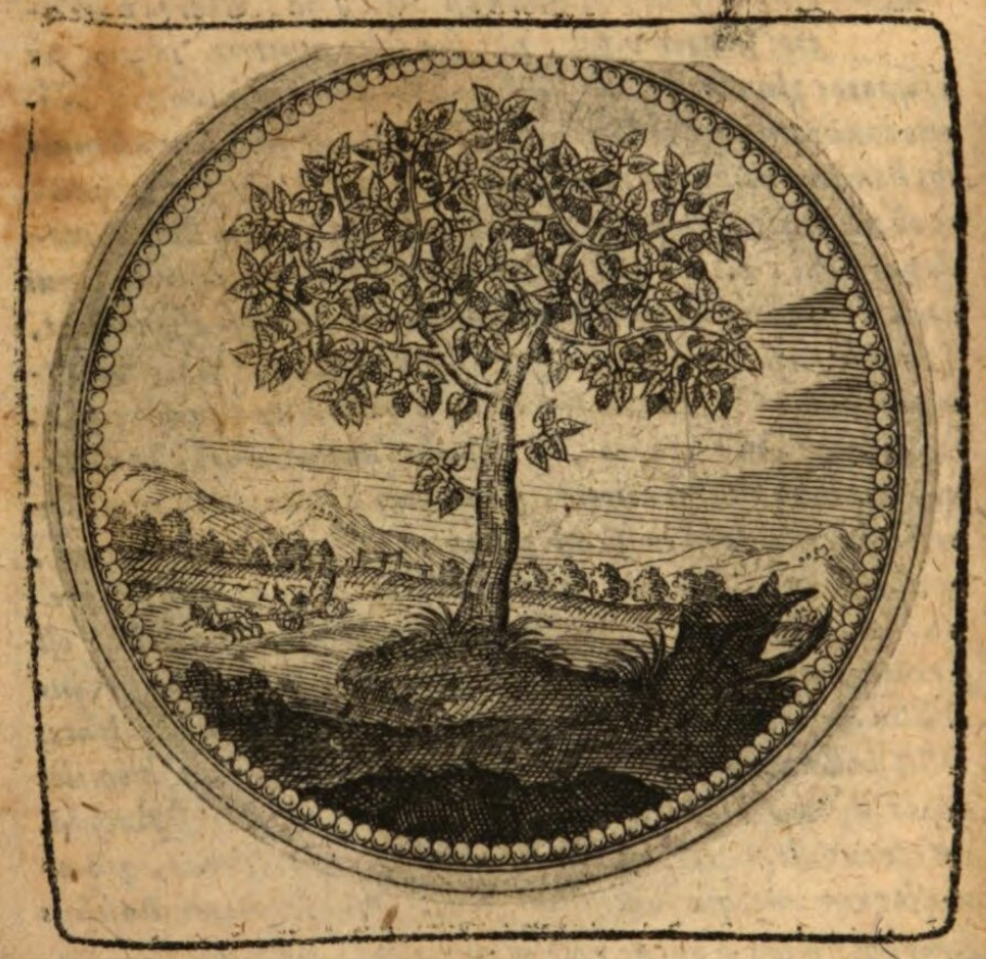 Joachim Camerarius: Der Maulbeerbaum (Emblem von 1668)