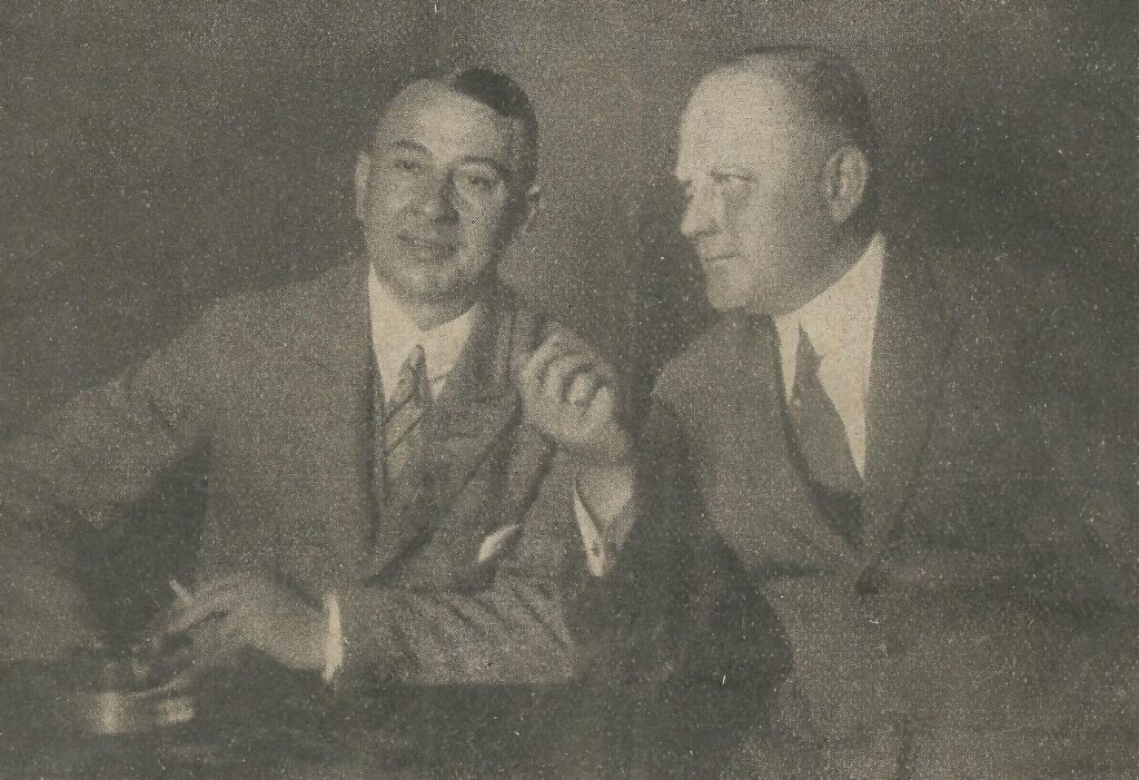 Franz Arnold und Ernst Bach (Foto von 1929).