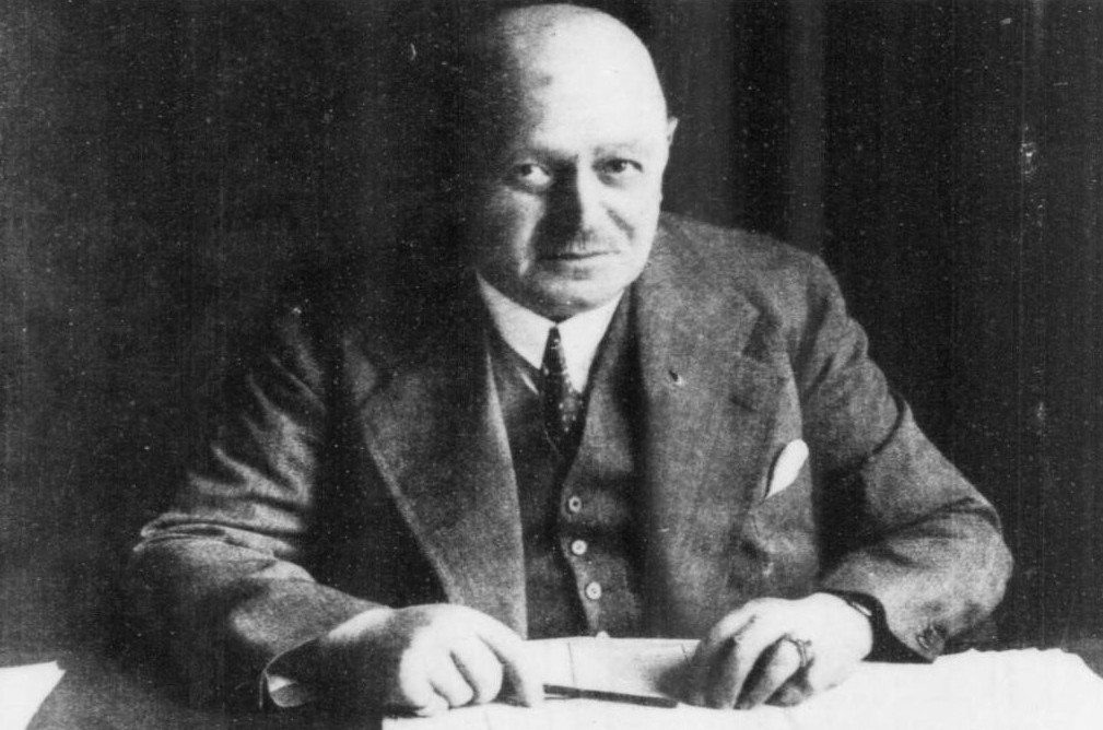August Weinschenk, Kinobesitzer und Direktor beim Deutschen Lichtspiel-Syndikat (1931)