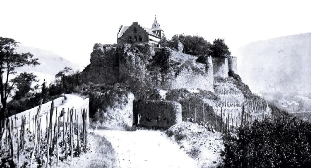 Die Ebernburg (Foto von 1910)